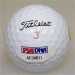 Patrick Reed Signed Masters Logo Golf Ball PSA/DNA #AF34811