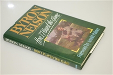Byron Nelson Signed 'How I  Played The Game' Book JSA #EE96324