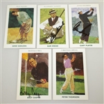 Sam Snead, Gene Sarazen, Gary Player & others Signed 'Golf's Greatest' Cards JSA Certifications