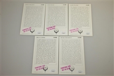 Sam Snead, Gene Sarazen, Gary Player & others Signed 'Golf's Greatest' Cards JSA Certifications