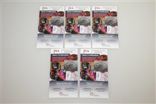 Sam Snead, Gene Sarazen, Gary Player & others Signed 'Golf's Greatest' Cards JSA Certifications
