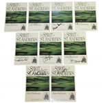 Nine Open Champions Signed Spirit of St. Andrews Postcards - Watson, Faldo, & others JSA ALOA