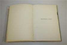 Byron Nelson Signed 1946 'Winning Golf' Book JSA #EE96325