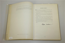 Byron Nelson Signed 1946 'Winning Golf' Book JSA #EE96325