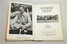 Ben Hogan Signed 1948 'Power Golf' Book JSA #EE96332