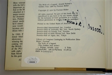 Arnold Palmer Signed 'Birth Of A Legend: Arnold Palmer's Golden Year 1960' Book JSA #EE96320
