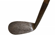 George Nicoll Zenith Wood Shafted Deep Groove Pitcher Iron