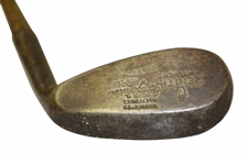 George Nicoll Zenith Wood Shafted Deep Groove Pitcher Iron