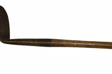 George Nicoll Zenith Wood Shafted Deep Groove Pitcher Iron