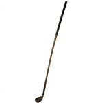 George Nicoll Zenith Wood Shafted Deep Groove Pitcher Iron