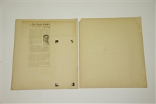 1942 Hale America National (US Open?) Member, Contestant, Press, Employee, & Official Parking Passes