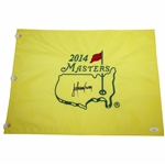 Trevor Immelman Signed 2014 Masters Embroidered Flag JSA #EE96297