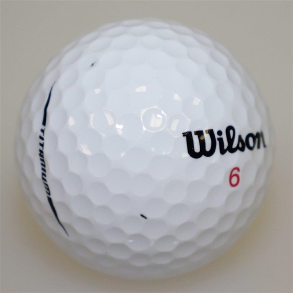 Jim Furyk Signed 58 Inscription Golf Ball - Lowest Ever PGA Round JSA #EE96339