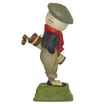 1940's Dunlop Golf Ball Caddie We Play Dunlop Advertising Figural Point Of Purchase Display