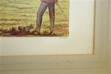 'Golfing' British Print by Joseph Kronheim And Co. - London