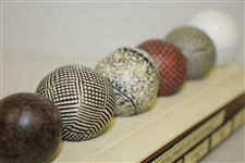 'The Development of the Golf Ball' Presentation Display Piece 