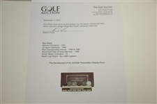 'The Development of the Golf Ball' Presentation Display Piece 