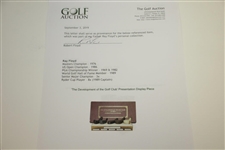 'The Development of the Golf Club' Presentation Display Piece