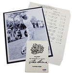 Sam Snead Signed 'Legends of Golf' Players Guide with Photo & Pairing Sheet PSA/DNA #P34685