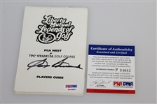 Sam Snead Signed 'Legends of Golf' Players Guide with Photo & Pairing Sheet PSA/DNA #P34685