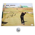 Padraig Harrington Signed 11x14 Photo & Signed Golf Ball JSA #M04682 & #S74108