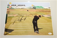 Padraig Harrington Signed 11x14 Photo & Signed Golf Ball JSA #M04682 & #S74108