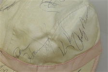 Multi-Signed Hat with Stewart, Watson, Norman, Langer, Crenshaw, and others JSA ALOA