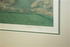 The Clubhouse & 17th At Royal Troon Golf Club Ltd Ed Litho By Linda Hartough - 251/850