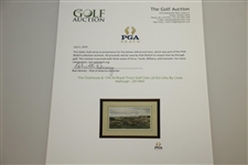 The Clubhouse & 17th At Royal Troon Golf Club Ltd Ed Litho By Linda Hartough - 251/850