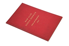 1890 North Berwick New Club Rules & Regulations and List of Members Booklet