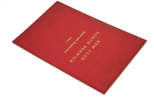 1890 North Berwick New Club Rules & Regulations and List of Members Booklet