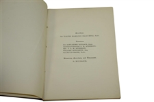 1890 North Berwick New Club Rules & Regulations and List of Members Booklet