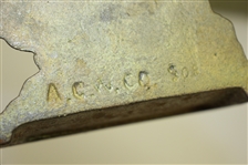 Classic Bobby Jones Cast Iron Bookends by A.C. Williams