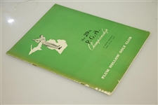 1947 PGA Championship at Plum Hollow Program - Jim Ferrier Win