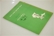 1947 PGA Championship at Plum Hollow Program - Jim Ferrier Win