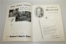 1947 US Women's Amateur Championship at Franklin Hills CC Program - Louise Suggs Winner