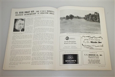 1947 US Women's Amateur Championship at Franklin Hills CC Program - Louise Suggs Winner