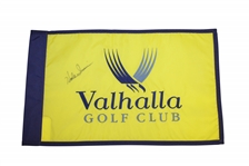 Hale Irwin Signed Valhalla Course Flag JSA ALOA