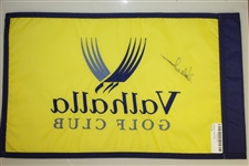Hale Irwin Signed Valhalla Course Flag JSA ALOA