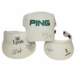Couples, Lopez, McGann & Ochoa Signed Hats JSA ALOA