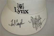 Couples, Lopez, McGann & Ochoa Signed Hats JSA ALOA