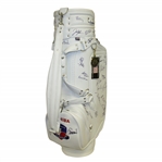 Watson, Langer, Crenshaw, Trevino, Couples & Others Signed Toshiba Classic Bag JSA ALOA