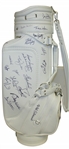 Watson, Langer, Crenshaw, Trevino, Couples & Others Signed Toshiba Classic Bag JSA ALOA