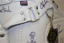 Watson, Langer, Crenshaw, Trevino, Couples & Others Signed Toshiba Classic Bag JSA ALOA