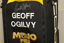 Geoff Oglivy Signed Cobra Speed Personal Tour Bag JSA ALOA