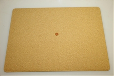 Pebble Beach Cork Board Pace Mats featuring 7th & 18th Holes