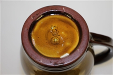 Circa 1930's Royal Doulton Earthenware Mug w/ Ancient Golfer Addressing Ball