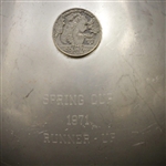 The Country Club Brookline Spring Cup 1971 Trophy Pitcher by Preisner Pewter 