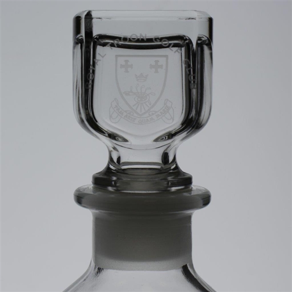 Royal Troon Golf Club Lt Ed 9/10 The Open Champions Collection Glass Decanter