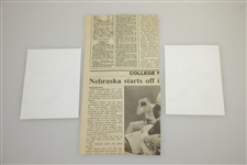 Tiger Woods Amateur Photos Feat. Fluff & Frank w/ 1994 US Amateur Newspaper Clipping